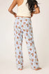 Pj Salvage Flannels Feelin' Pine Winter Print Pant